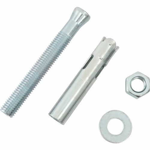 Global Industrial Hex Nut Sleeve Anchor, 3/4" x 4-1/4" 3 Global Industrial Hex Nut Sleeve Anchor, 3/4" x 4-1/4" - Image 2