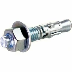 Commercial Wedge Anchor - 1/2-13 x 4-1/2" - Steel - Zinc - Pkg of 25 - Brighton-Best 279130