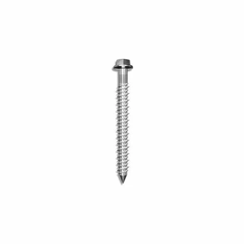 Brighton-Best Tapking Concrete Screw Anchor - 1/4" x 2-1/4" - Phillips Flat Head - Steel - 100 Pk - BBI 660280 3 Brighton-Best Tapking Concrete Screw Anchor - 1/4" x 2-1/4" - Phillips Flat Head - Steel - 100 Pk - BBI 660280