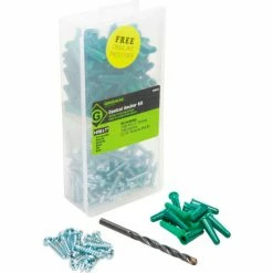 Greenlee® 84012 Conical Anchor Kit (#10 x 1") - Made In USA