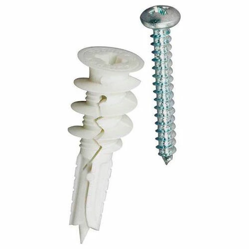 ITW E-Z Ancor 11353A - Twist-N-Lock 50 lb. Self-Drilling Drywall Anchor - Made In USA - Pkg of 6 3 ITW E-Z Ancor 11353A - Twist-N-Lock 50 lb. Self-Drilling Drywall Anchor - Made In USA - Pkg of 6