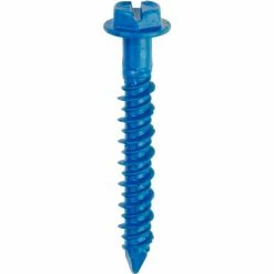 ITW Tapcon 24100 - 3/16" x 1-1/4" Concrete Anchor - Hex Head - Made In USA - Pkg of 8
