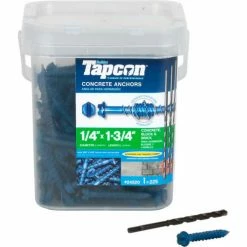 ITW Tapcon Concrete Anchor - 1/4 x 1-3/4" - Hex Washer Head - Pkg of 225 - 24520