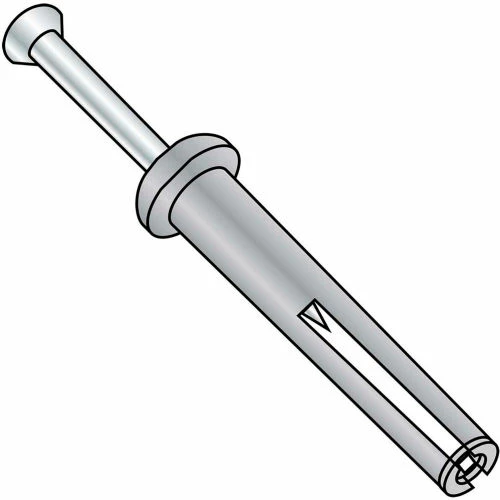 1/4X1 1/2 Mushroom Head Hammer Drive Anchor Zinc, Pkg of 100 3 1/4X1 1/2 Mushroom Head Hammer Drive Anchor Zinc, Pkg of 100