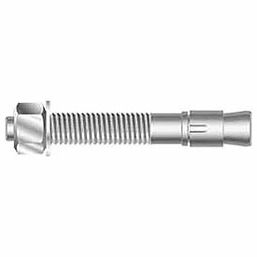 Nova Fasteners 3/4" x 5-1/2" Stud Wedge Anchor - Steel - Hot Dip Galvanized - Pkg of 20 3 Nova Fasteners 3/4" x 5-1/2" Stud Wedge Anchor - Steel - Hot Dip Galvanized - Pkg of 20