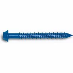 DeWalt Engineered by Powers Dewalt eng. by Powers 04117-PWR -Self-Tapping Concrete Screw, 410 SS, Hex Head, 1/4" x 3-1/4"-100 Pk