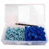 Conical Plastic Anchors & Screws W/Drill Bits, 9 Items, 553 Pieces -Anchors Sales Store RJO FK05010
