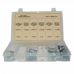 Titan Fasteners 150 Piece Zip-It Wall Board Anchor Assortment - #6 and #8